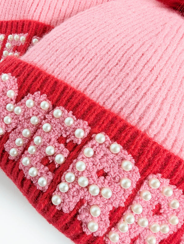 Merry Beanie | Pink