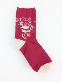 Santa Socks | Red