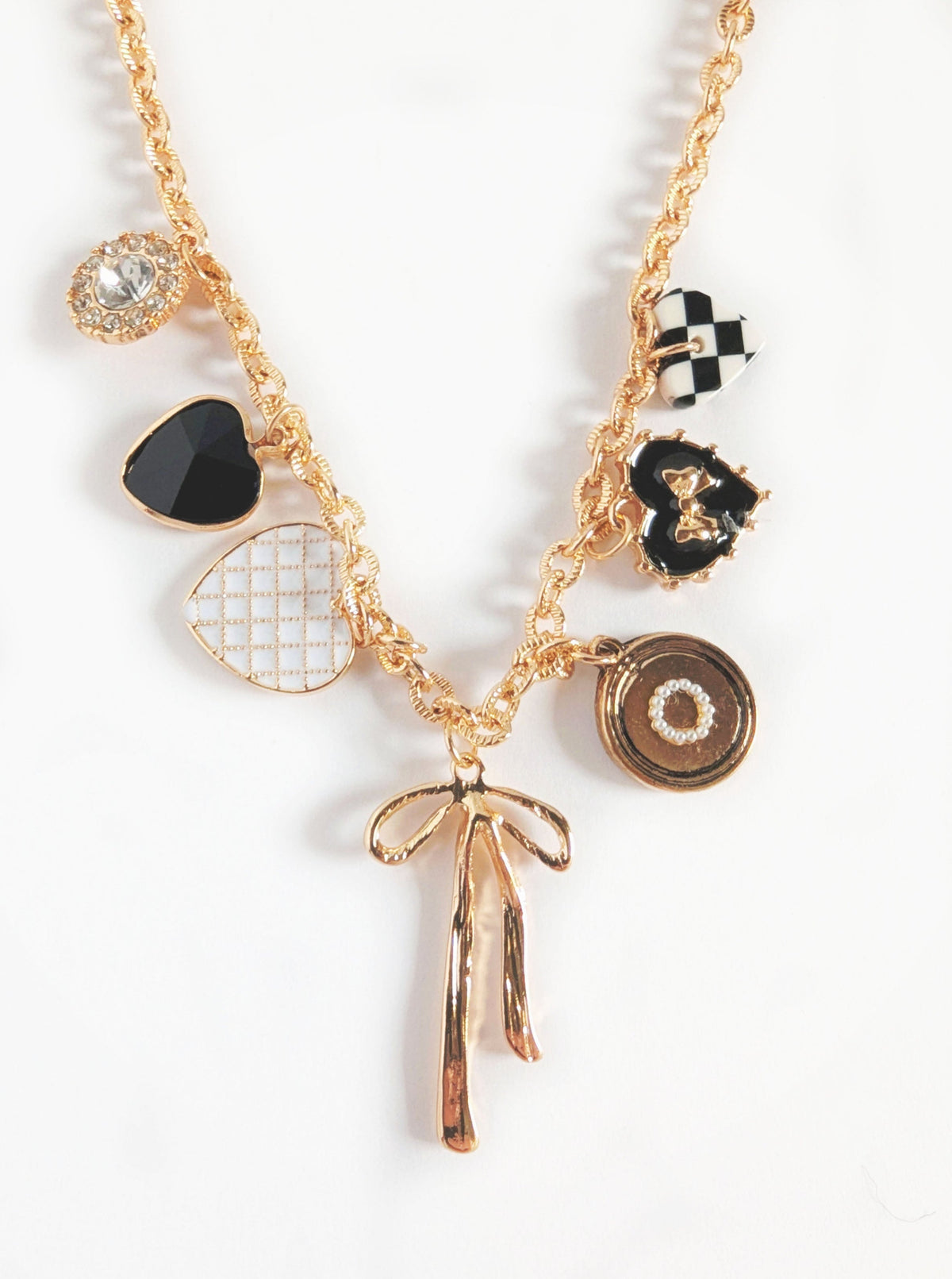 Charm Necklace | Gold