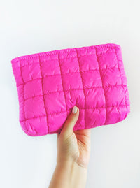 Quilted Pouch | 4 Color Options