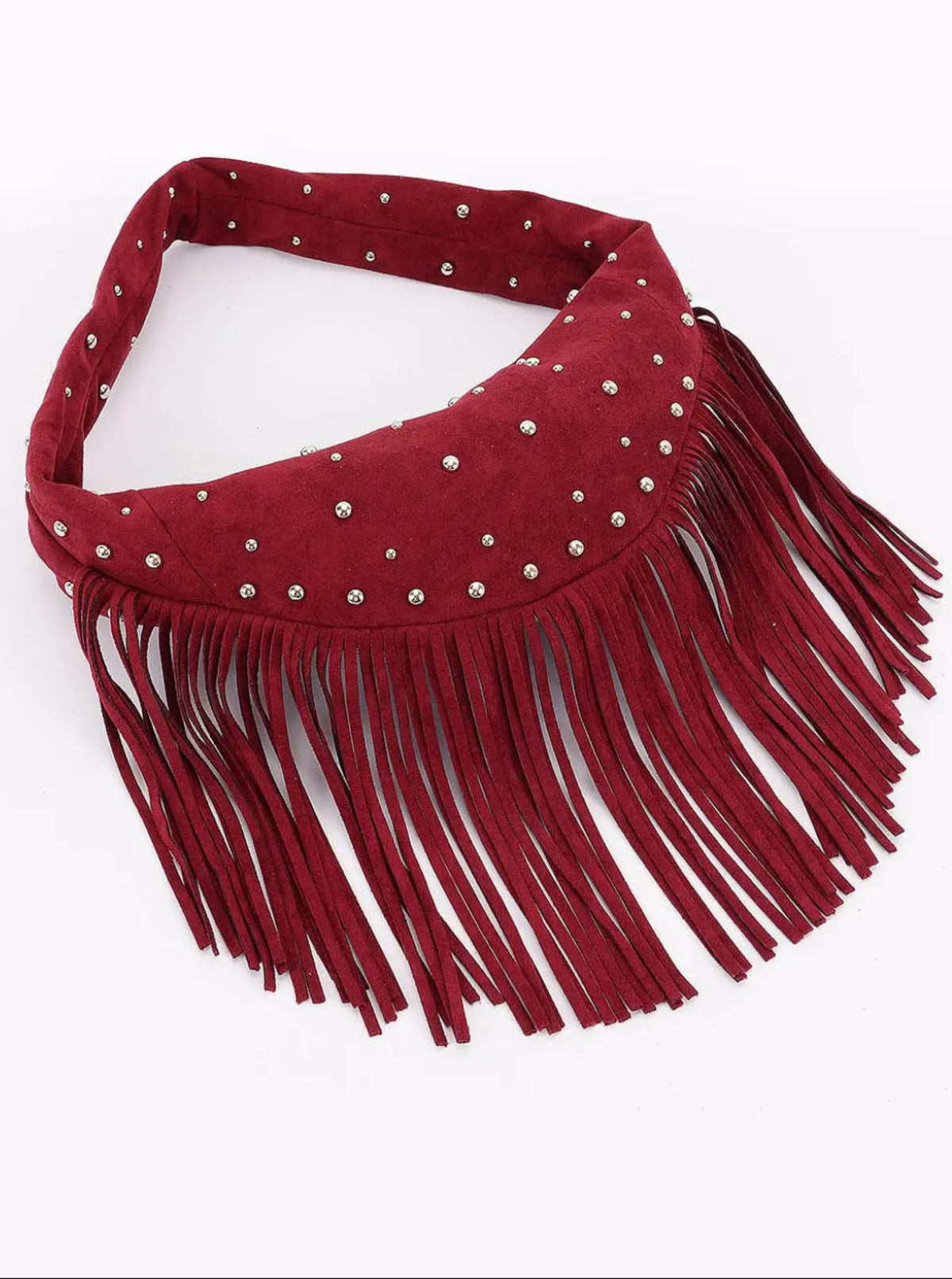 Riveted Fringe Hobo | 2 Color Options
