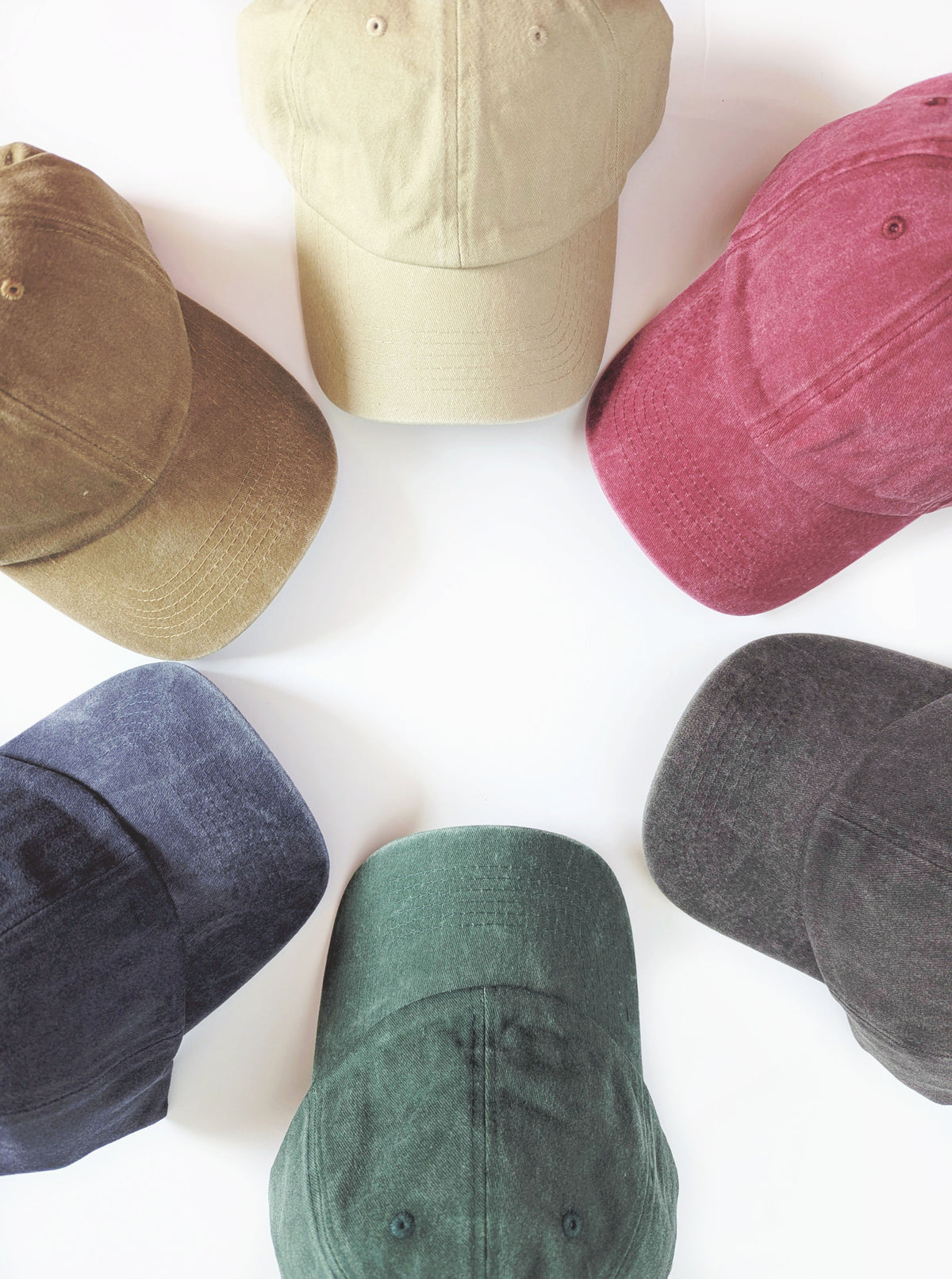 Vintage Washed Baseball Cap | 6 Colors