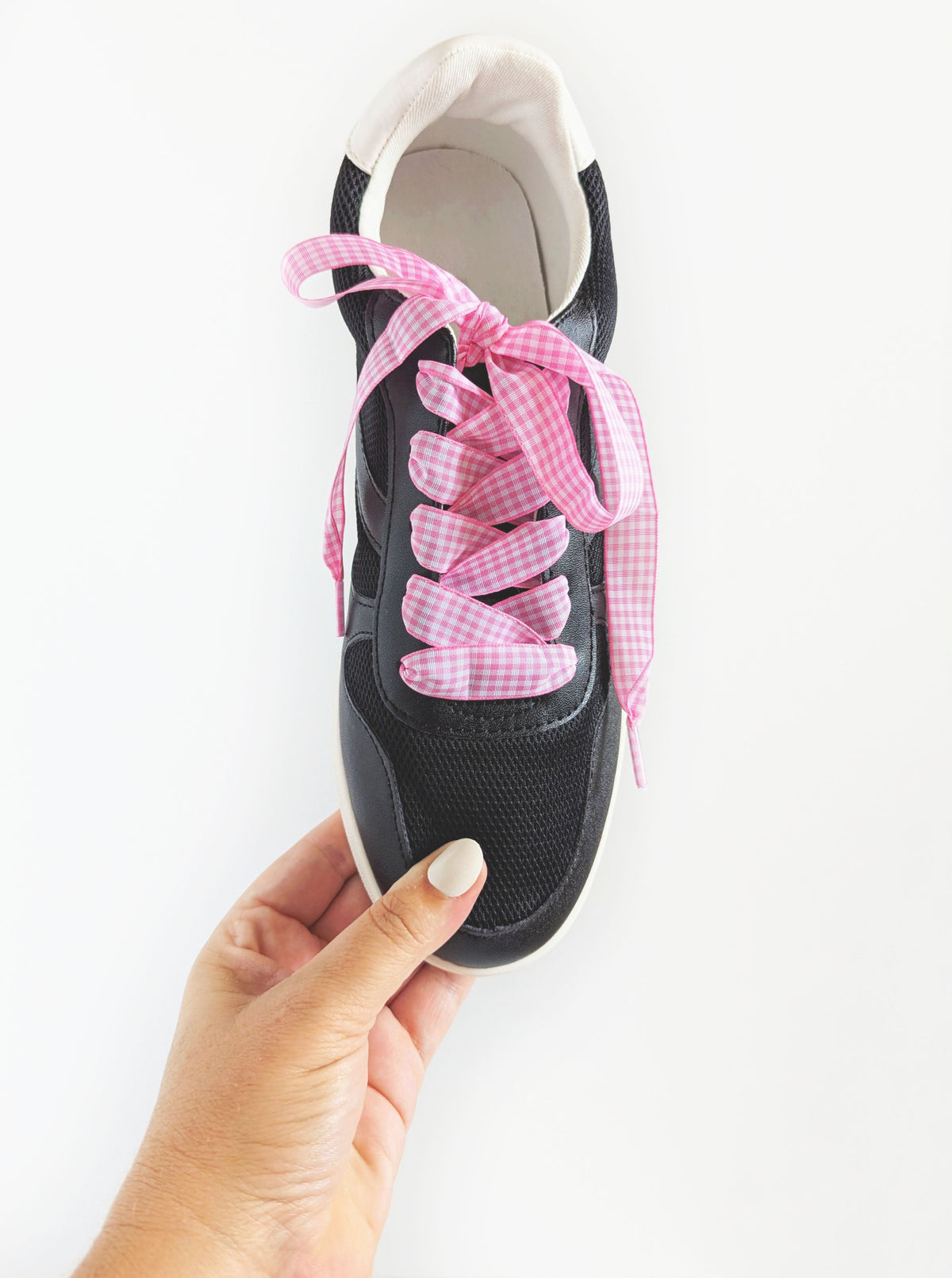 Gingham Shoe Laces | 8 Colors