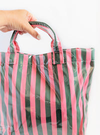 Striped Tote Bag | Pink & Green