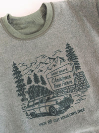 Christmas Tree Farm Sweatshirt | Green