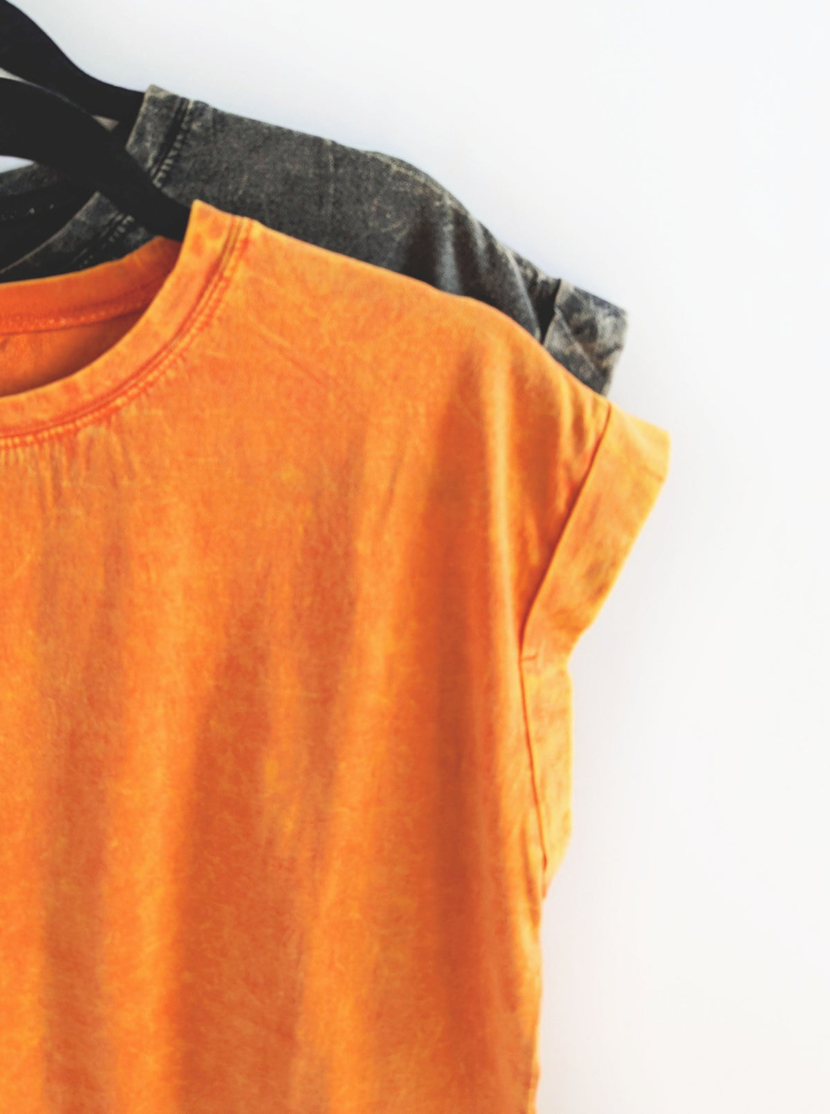 Take Your Pick Top | Orange & Black