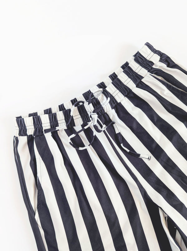 Striped Pants | Black & White