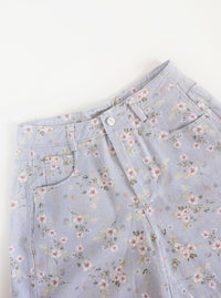Floral Bermuda Shorts