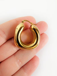 Tarnish Resistant Hoop Earrings