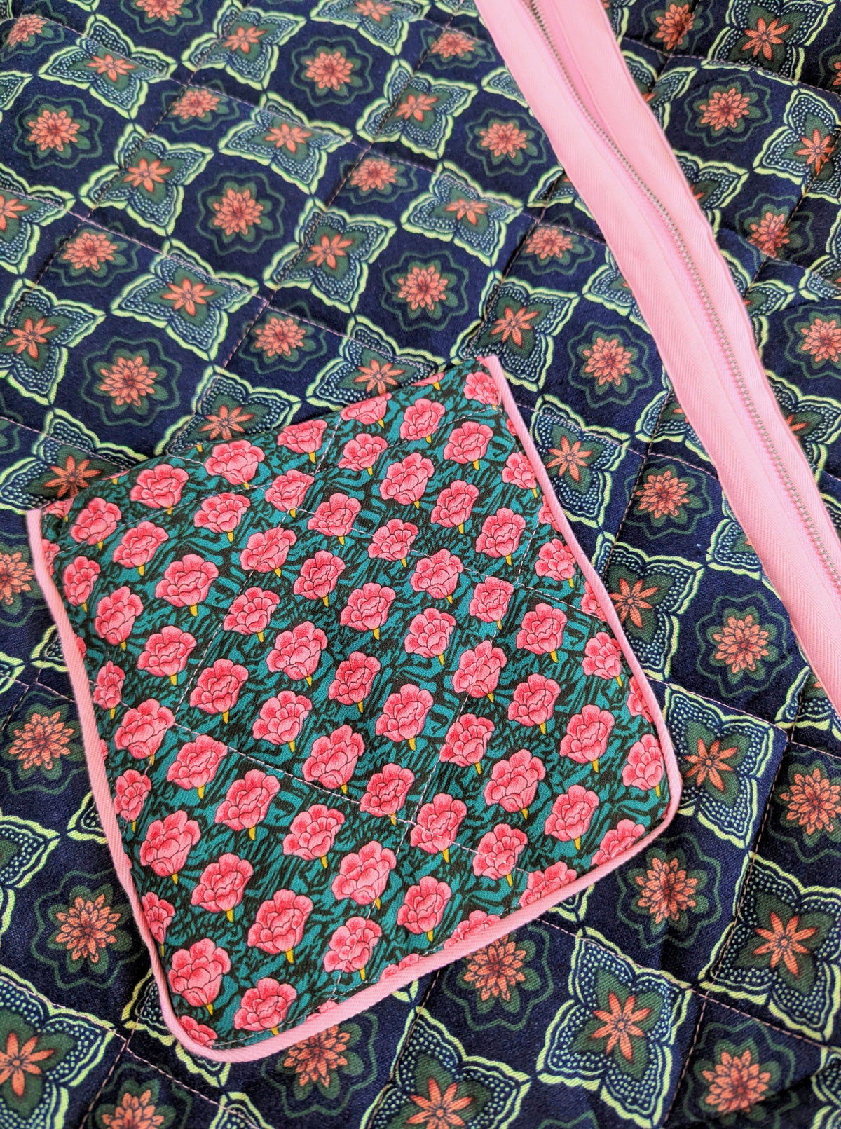 Darling Quilted Jacket | Green