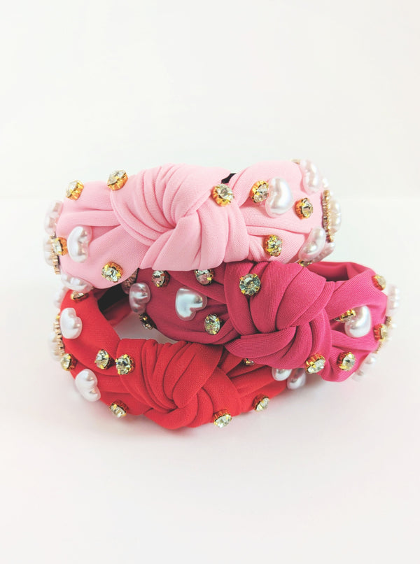 Pearl Knotted Headband