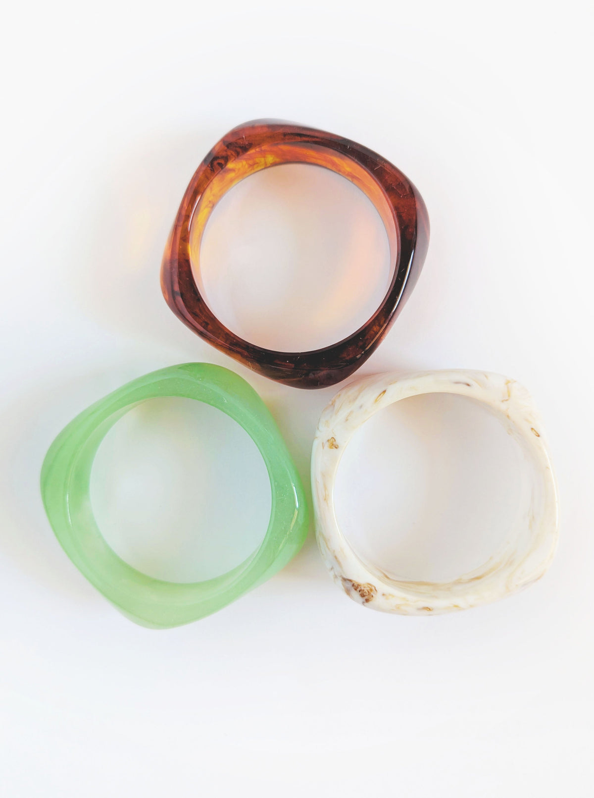 Square Bangle | 3 Color Options