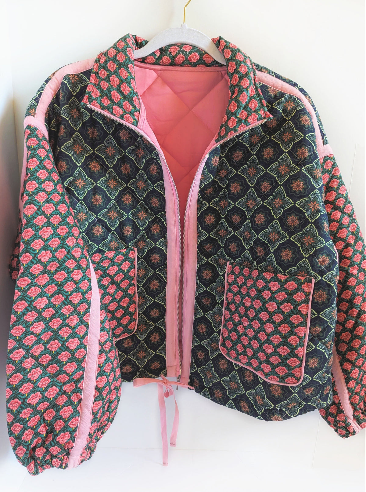 Darling Quilted Jacket | Green