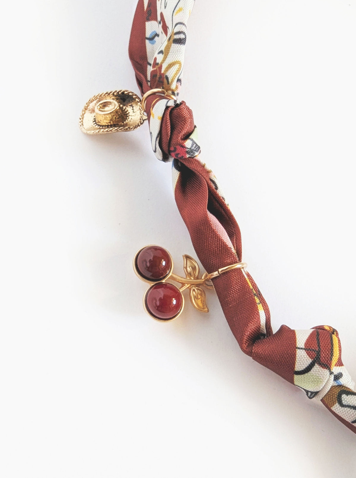 Saddle Up Scarf Necklace