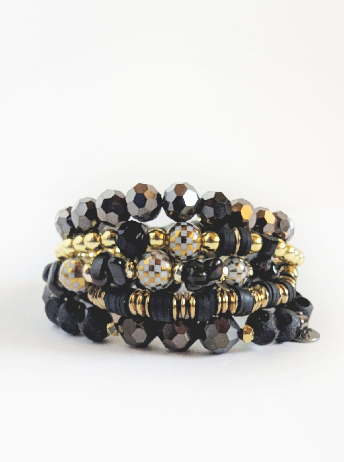 Erimish Bracelet Stack | Black