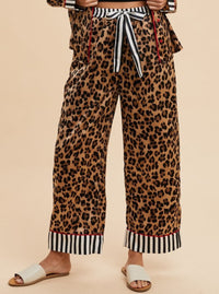 Leopard Pajama Set