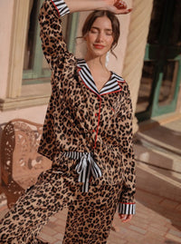Leopard Pajama Set