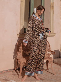 Leopard Pajama Set