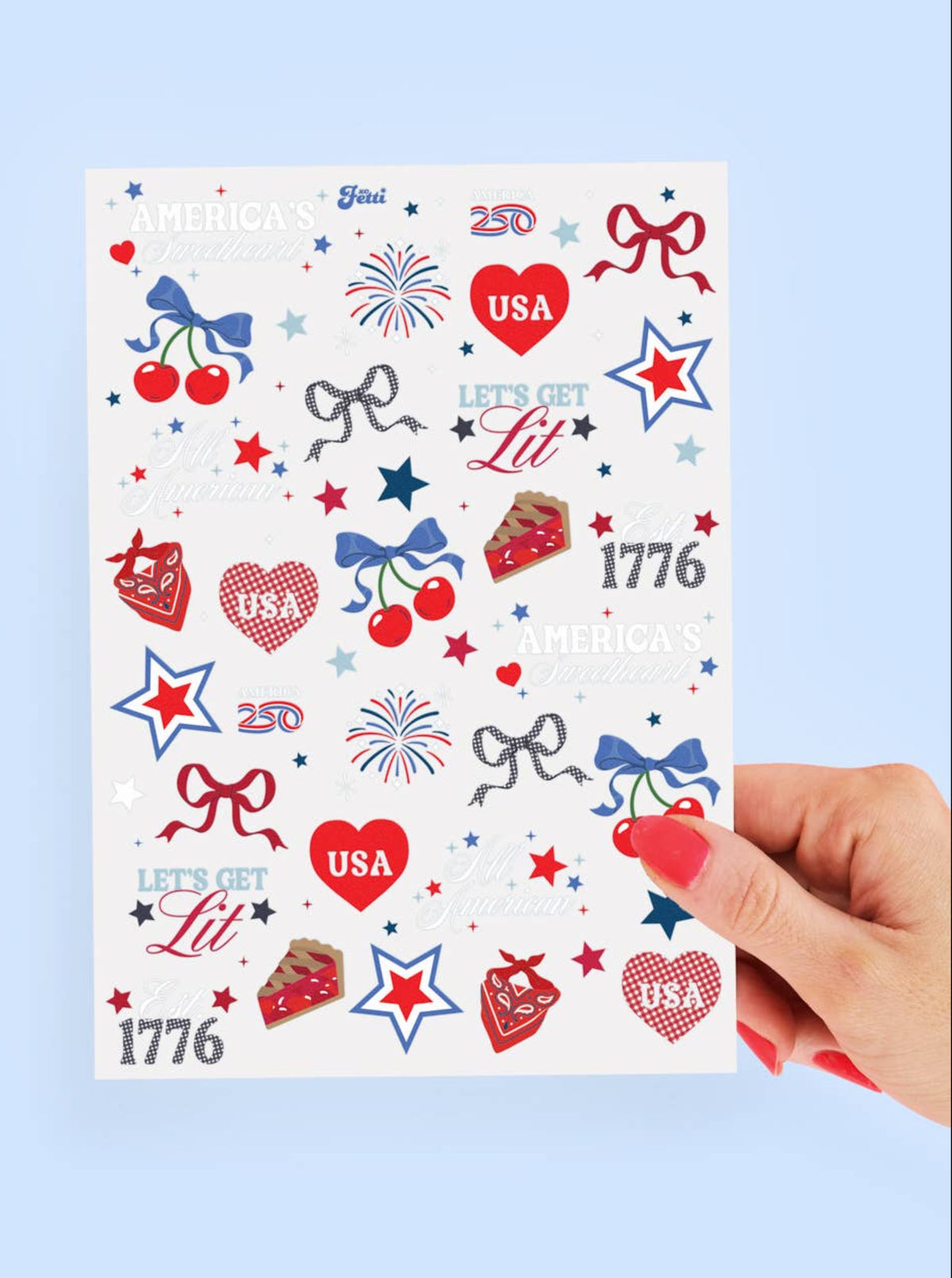 Patriotic Temporary Tattoos