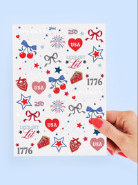 Patriotic Temporary Tattoos