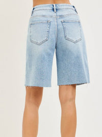 Denim Bermuda Shorts