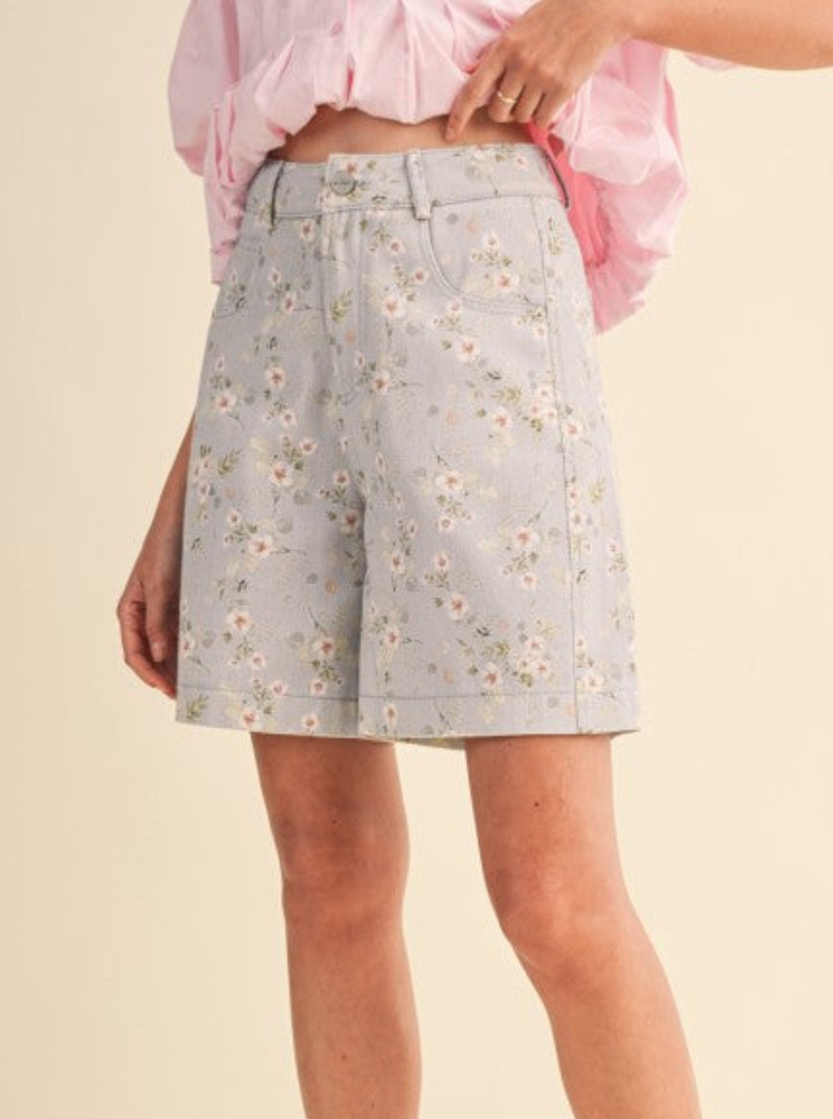Floral Bermuda Shorts