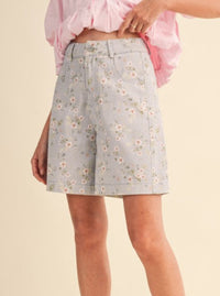 Floral Bermuda Shorts