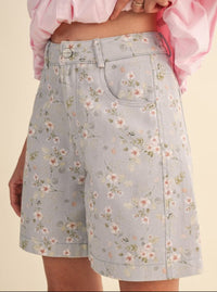 Floral Bermuda Shorts
