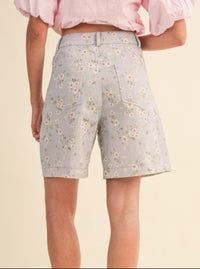 Floral Bermuda Shorts