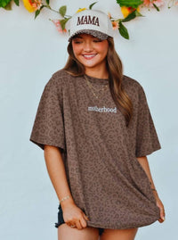 Motherhood Leopard Tee