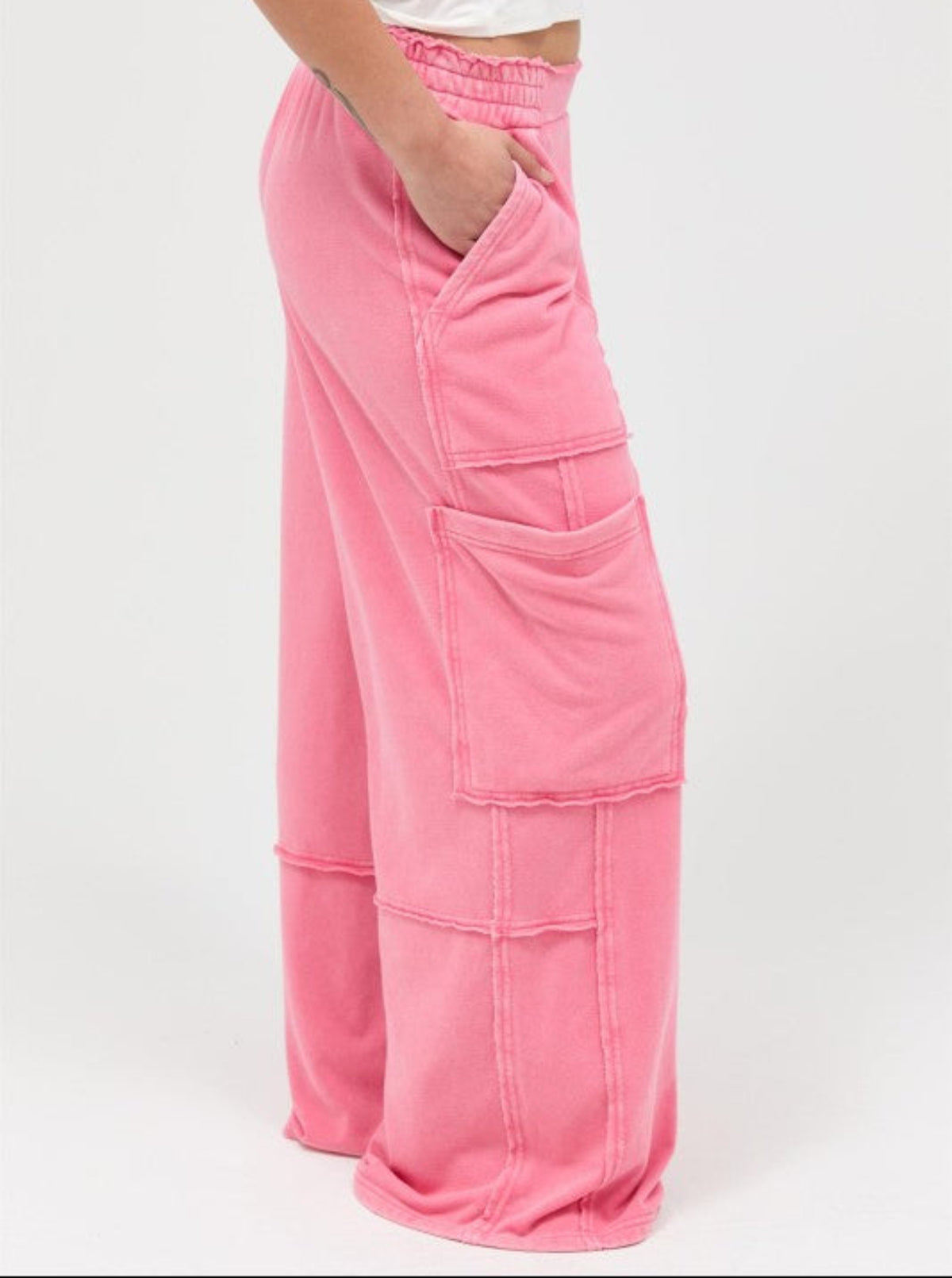 Lounge Cargo Pants | Pink