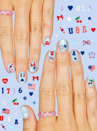 Patriotic Nail Stickers