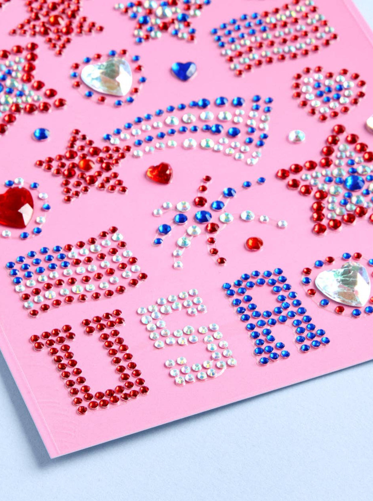 Patriotic Face Gems