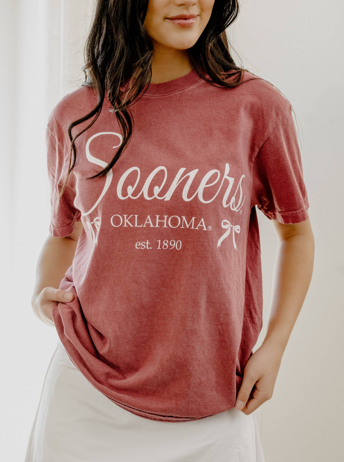 OU Sooners Bow Graphic Tee