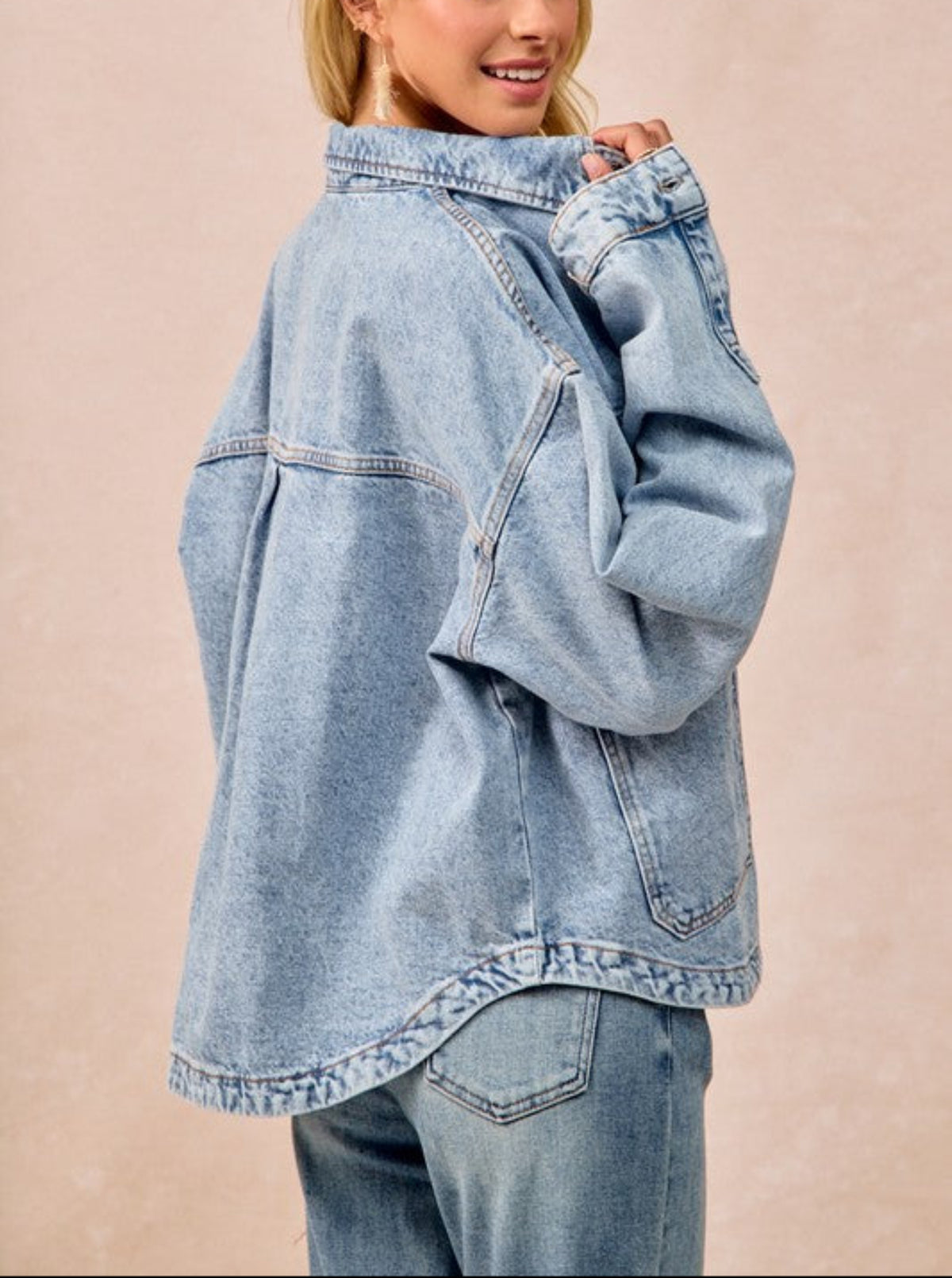 Dallas Darlin' Jean Jacket | Light Wash