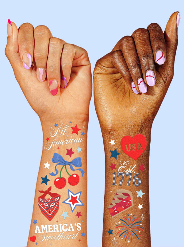 Patriotic Temporary Tattoos