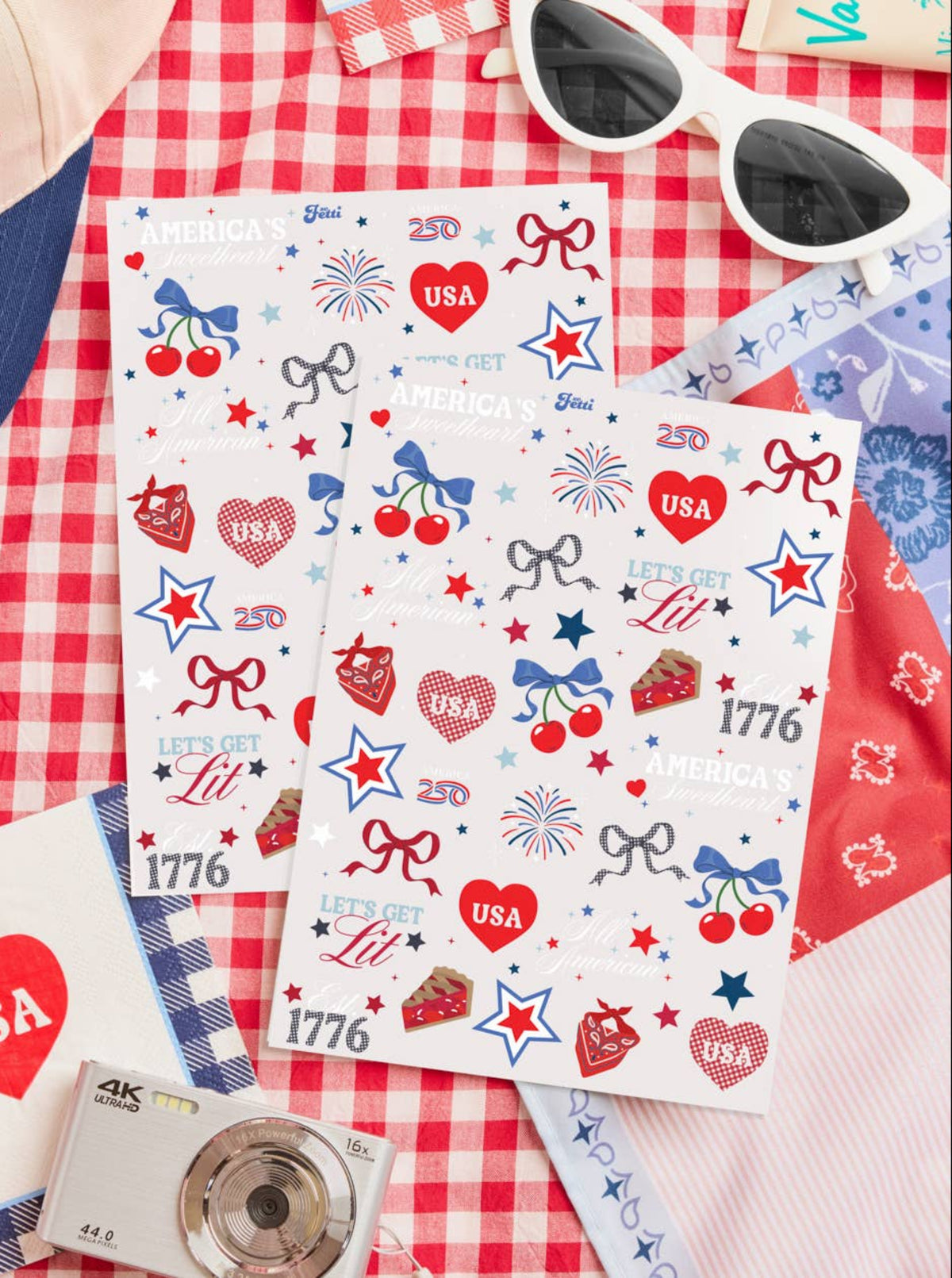 Patriotic Temporary Tattoos