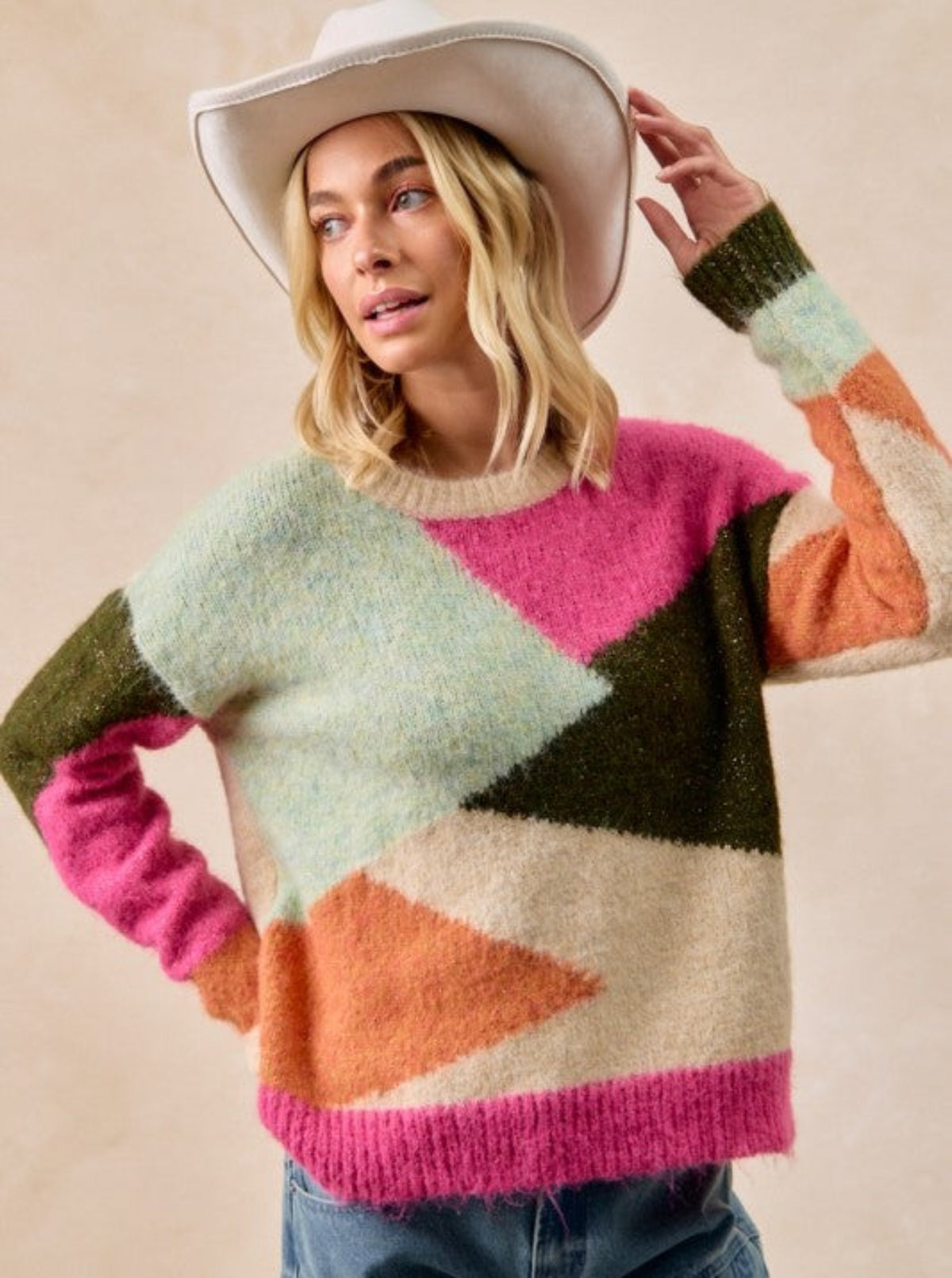 Colorful Abstract Sweater