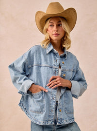 Dallas Darlin' Jean Jacket | Light Wash