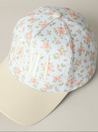 MAMA Embroidered Floral Hat