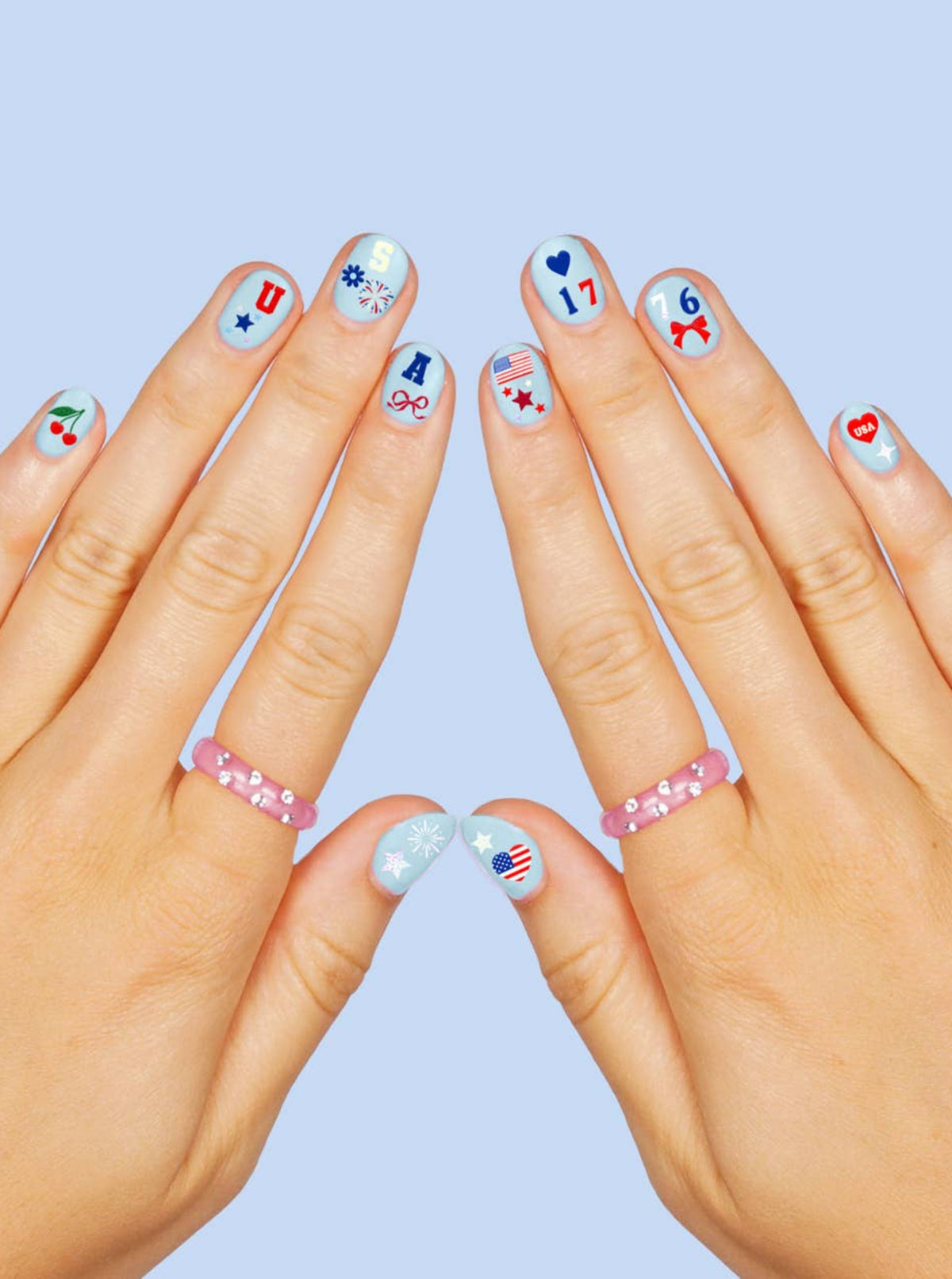 Patriotic Nail Stickers