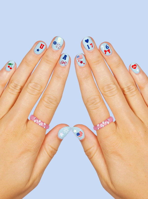 Patriotic Nail Stickers