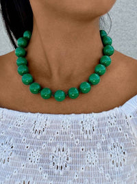 Chunky Beaded Necklace | 3 Color Options