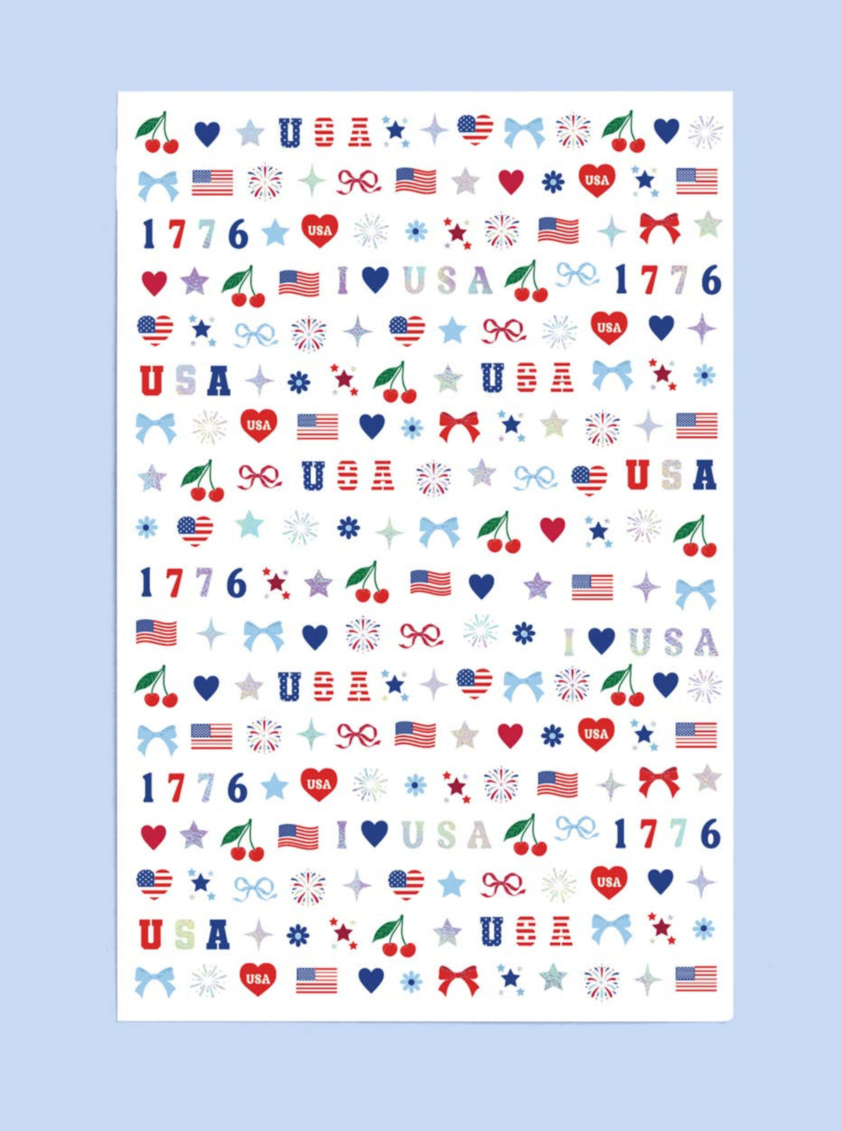 Patriotic Nail Stickers