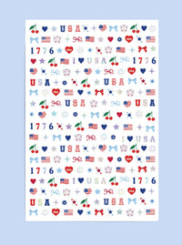 Patriotic Nail Stickers