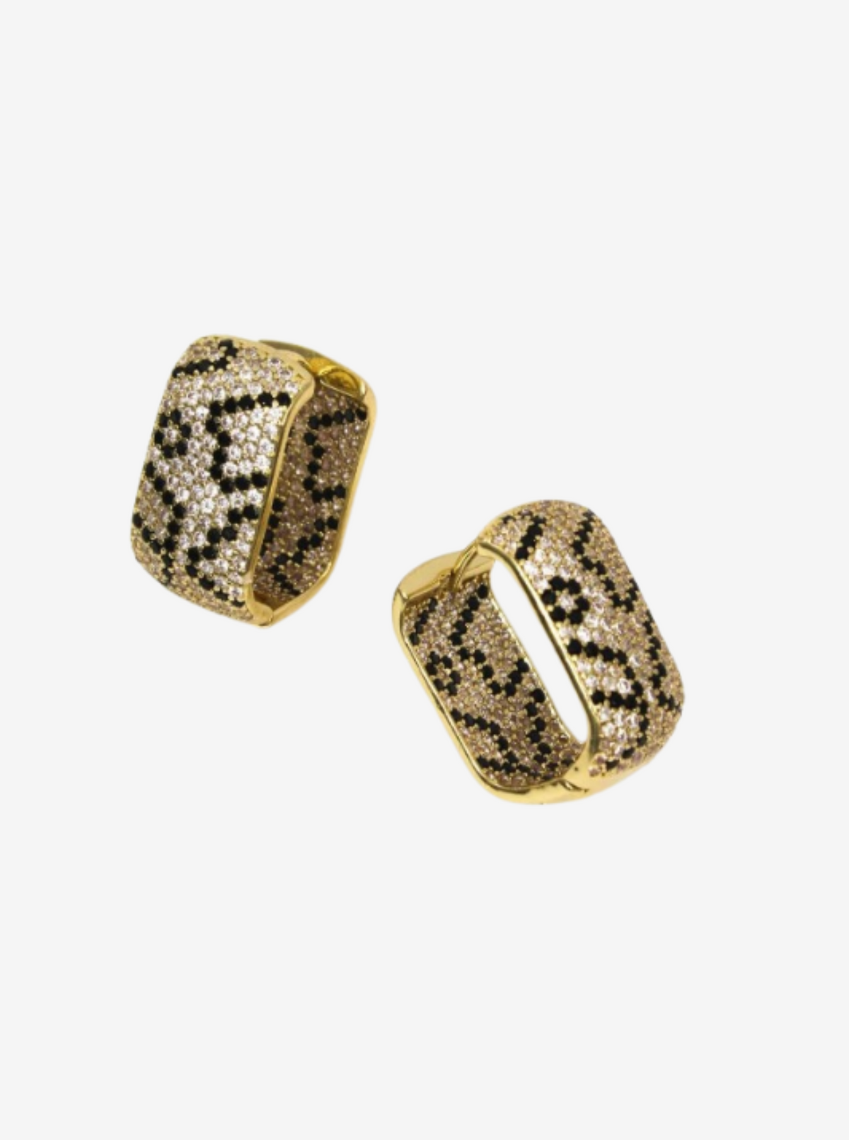 Erimish Leopard Earrings | Gold
