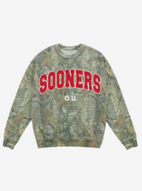 *Pre-Order* OU Sooners Camo Graphic Sweatshirt