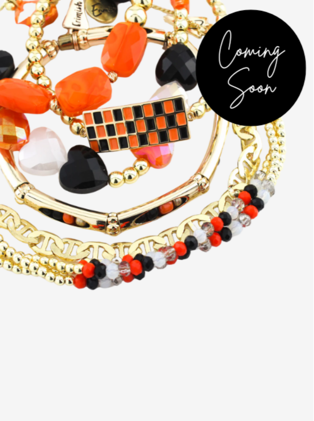 Erimish Checker Bracelet Set