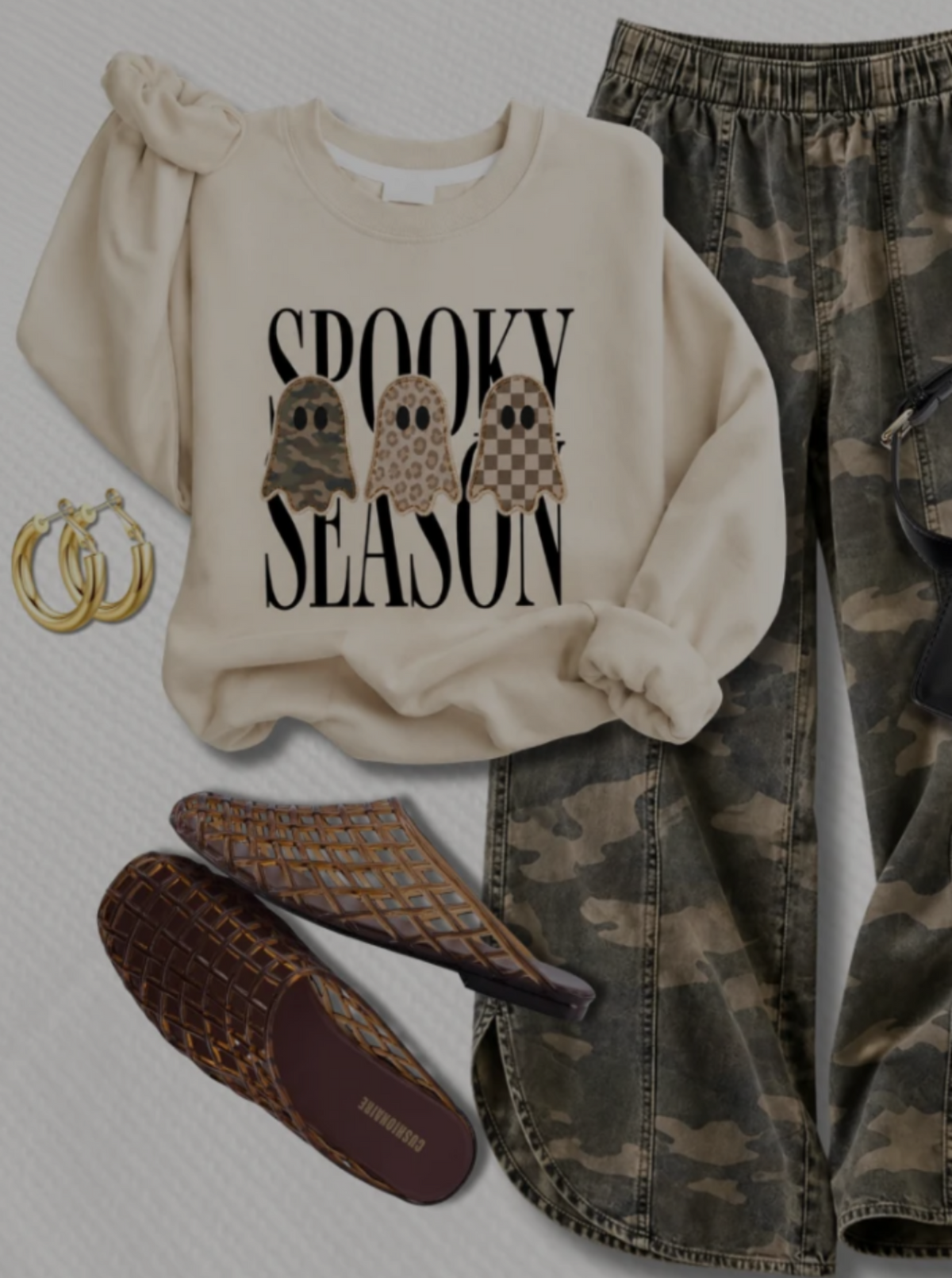 Spooky Season Sweatshirts | Heather Grey