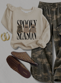 Spooky Season Sweatshirts | Heather Grey